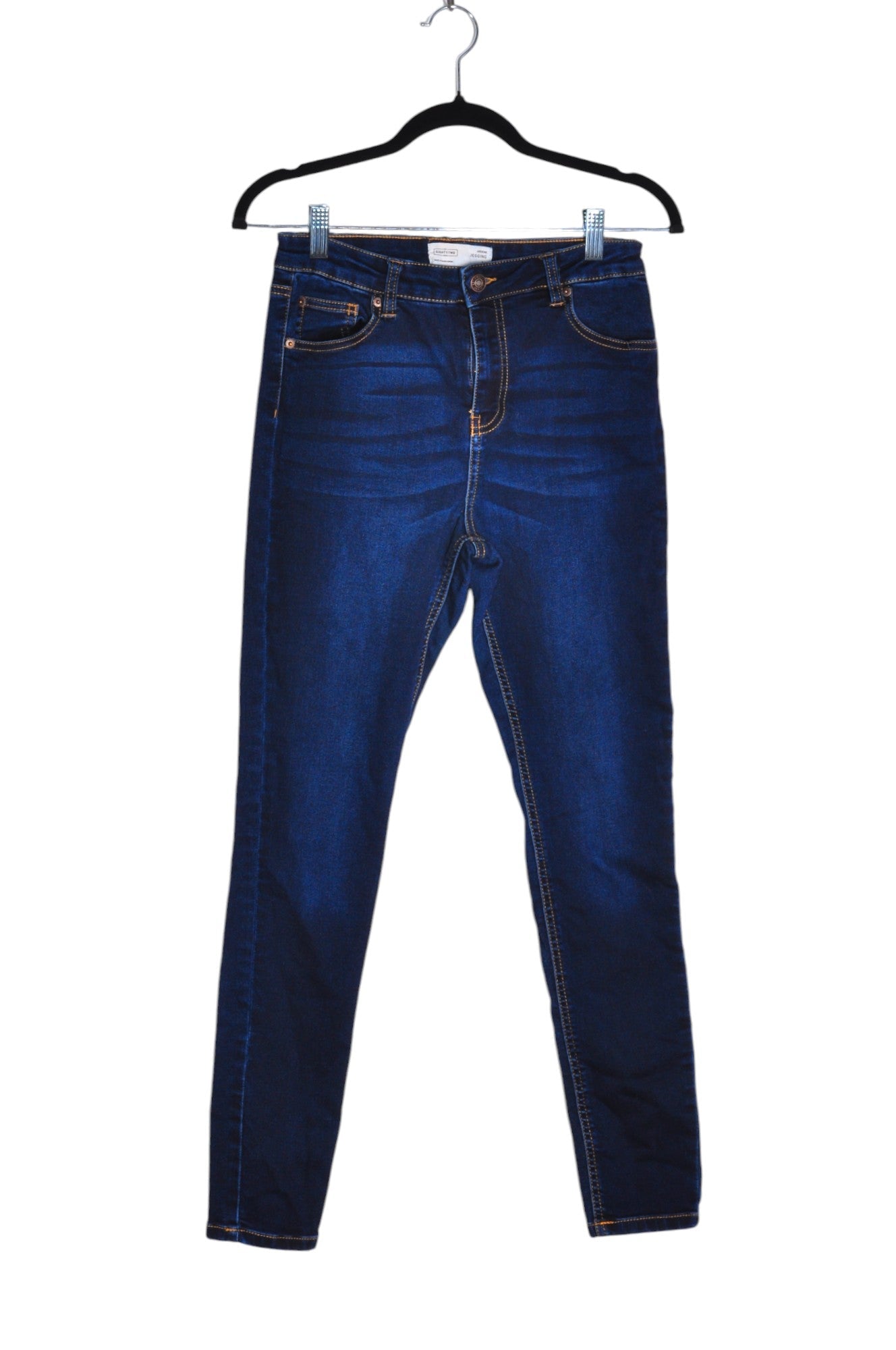 ARDENE Women Straight-Legged Jeans Regular fit in Blue - Size 9 | 14.49 $ KOOP