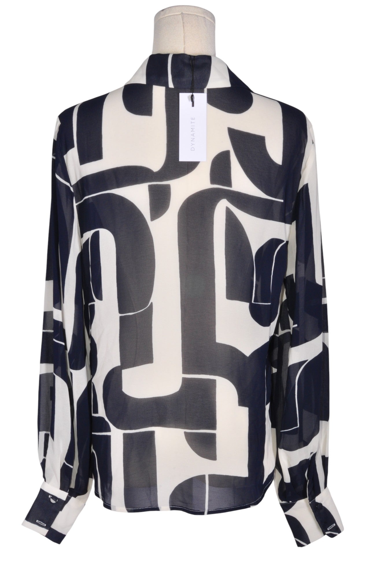 DYNAMITE Women Button Down Tops Regular fit in Blue - Size S | 14.35 $ KOOP