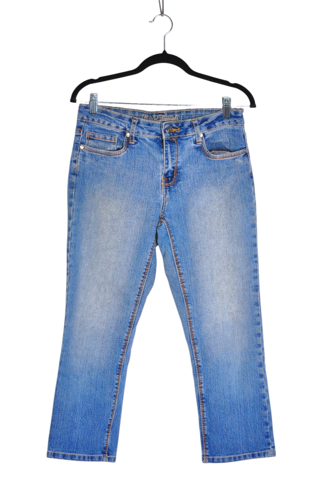 ILLEGAL ESSENTIALS Women Straight-Legged Jeans Regular fit in Blue - Size 6 | 13.25 $ KOOP