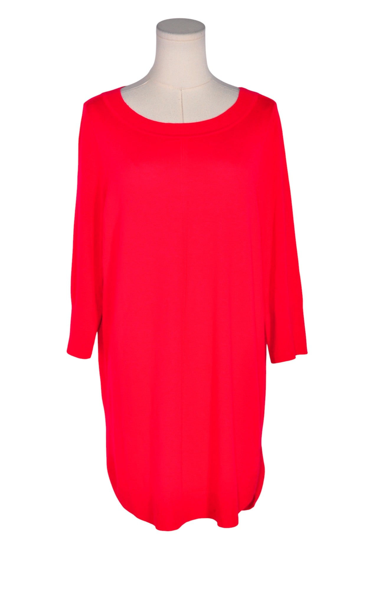 UNBRANDED Women Drop Waist Dresses Regular fit in Red - Size 1X | 11.99 $ KOOP