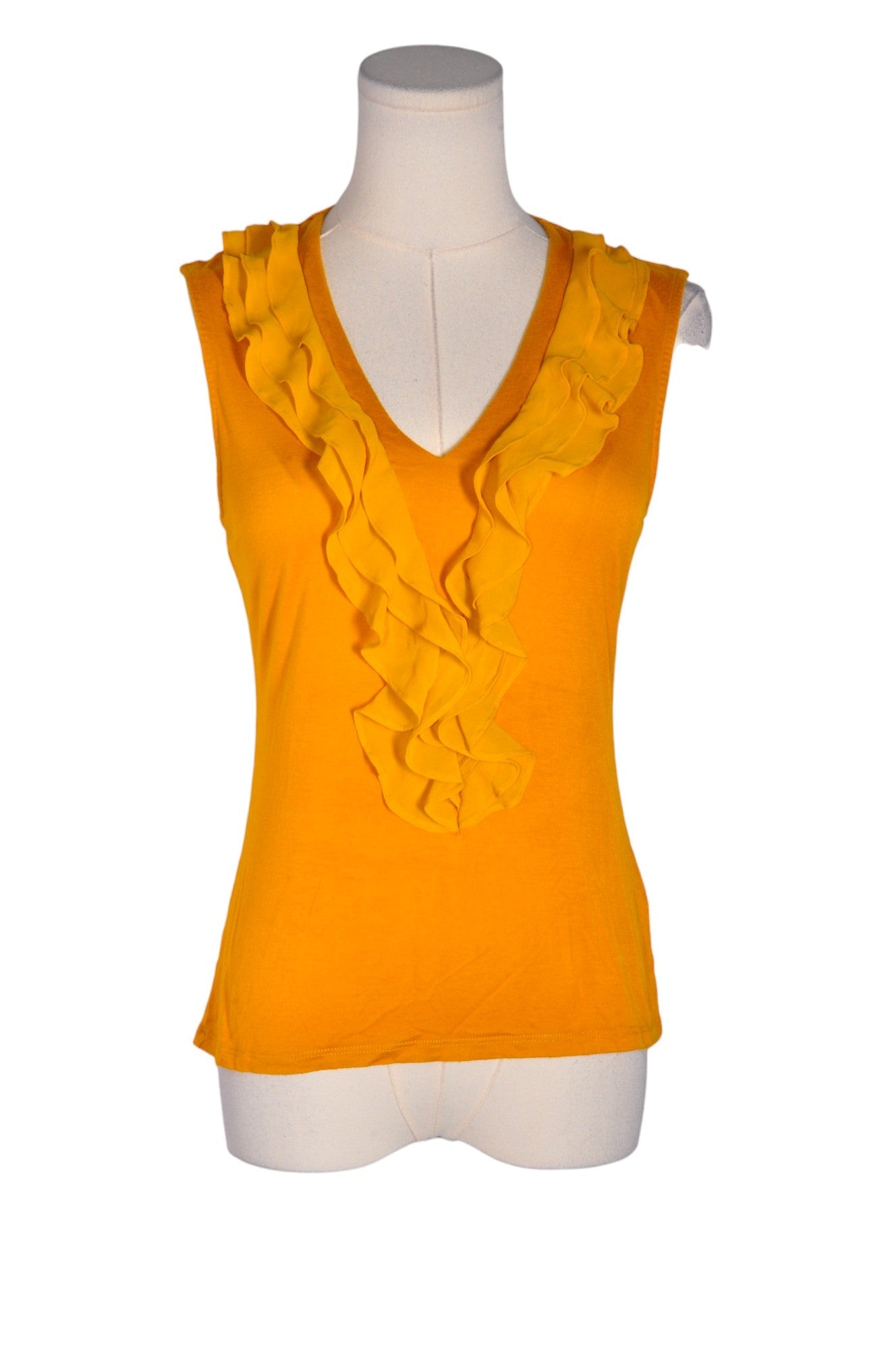 H&M Women Tank Tops Regular fit in Orange - Size S | 18.9 $ KOOP