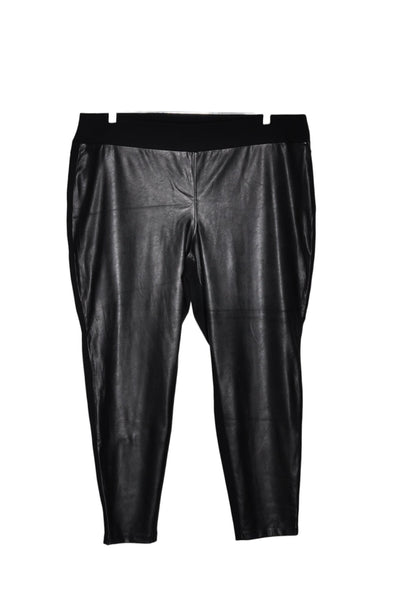 INTERNATIONAL CONCEPTS Women Work Pants Regular fit in Black - Size 22 | 23.4 $ KOOP