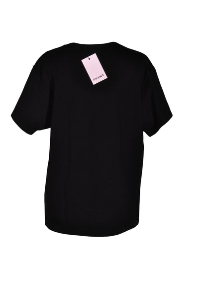 FRANC Women T-Shirts Regular fit in Black - Size XXL | 13.25 $ KOOP