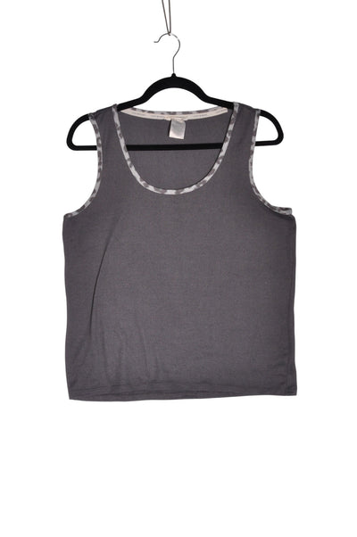 LUCKY BRAND Women Tank Tops Regular fit in Gray - Size M | 14.4 $ KOOP