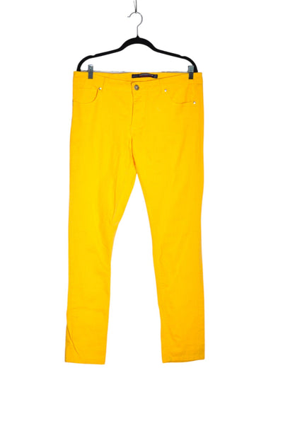 ZARA Women Straight-Legged Jeans Regular fit in Yellow - Size 16 | 16 $ KOOP