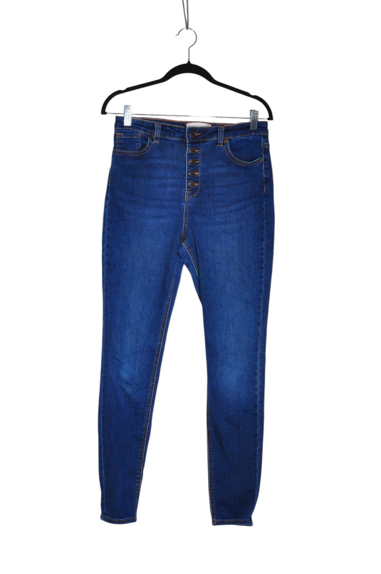 ARDENE Women Straight-Legged Jeans Regular fit in Blue - Size 9 | 14.49 $ KOOP