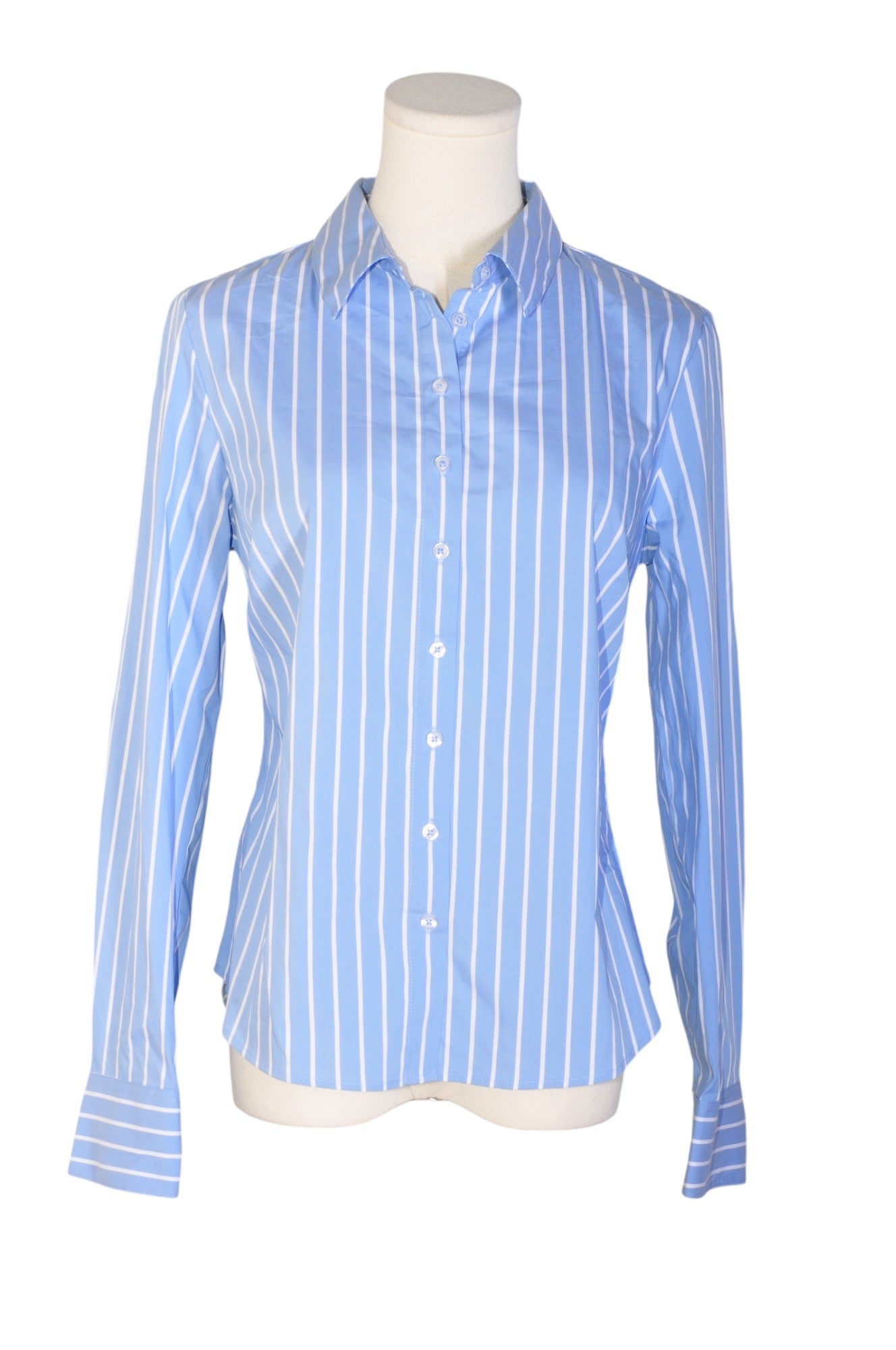 M&S COLLECTION Women Button Down Tops Regular fit in Blue - Size 10 | 14.39 $ KOOP