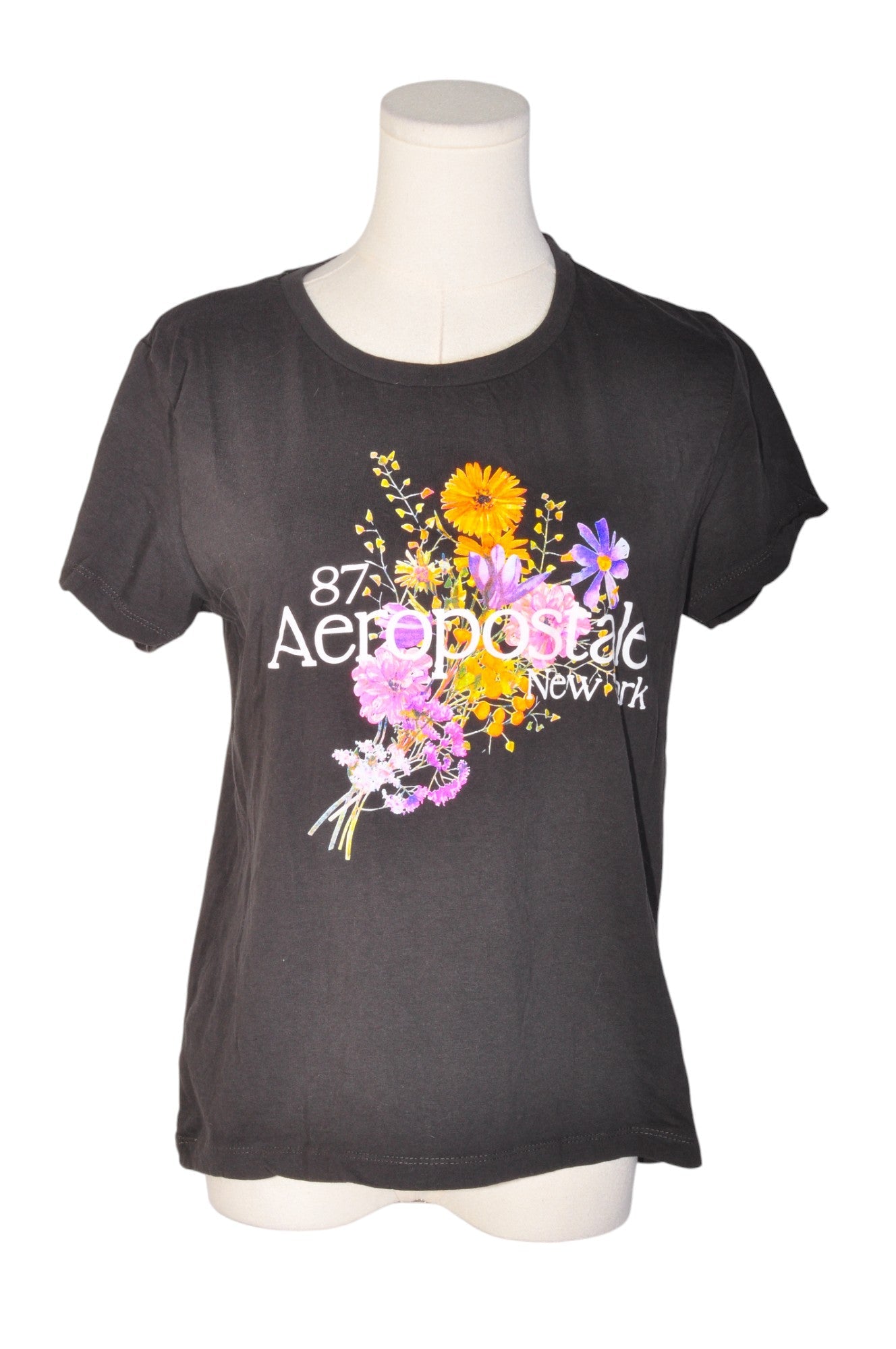 AEROPOSTALE Women T-Shirts Regular fit in Black - Size L | 9.99 $ KOOP