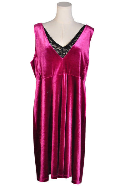 NEW NOIR Women Drop Waist Dresses Regular fit in Pink - Size XL | 24.2 $ KOOP