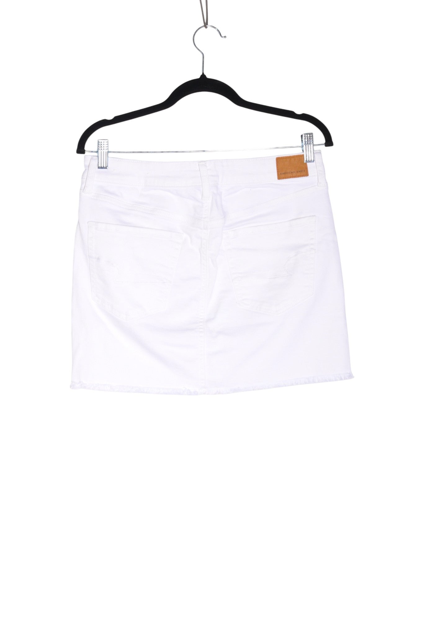 AMERICAN EAGLE Women Denim Skirts Regular fit in White - Size 10 | 18.99 $ KOOP