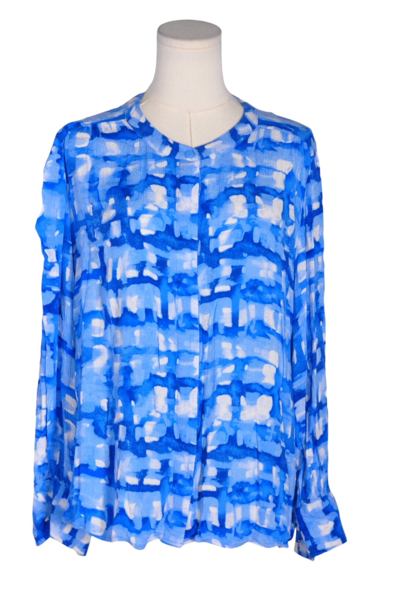 NORTHERN REFLECTIONS Women Button Down Tops Regular fit in Blue - Size L | 19.99 $ KOOP