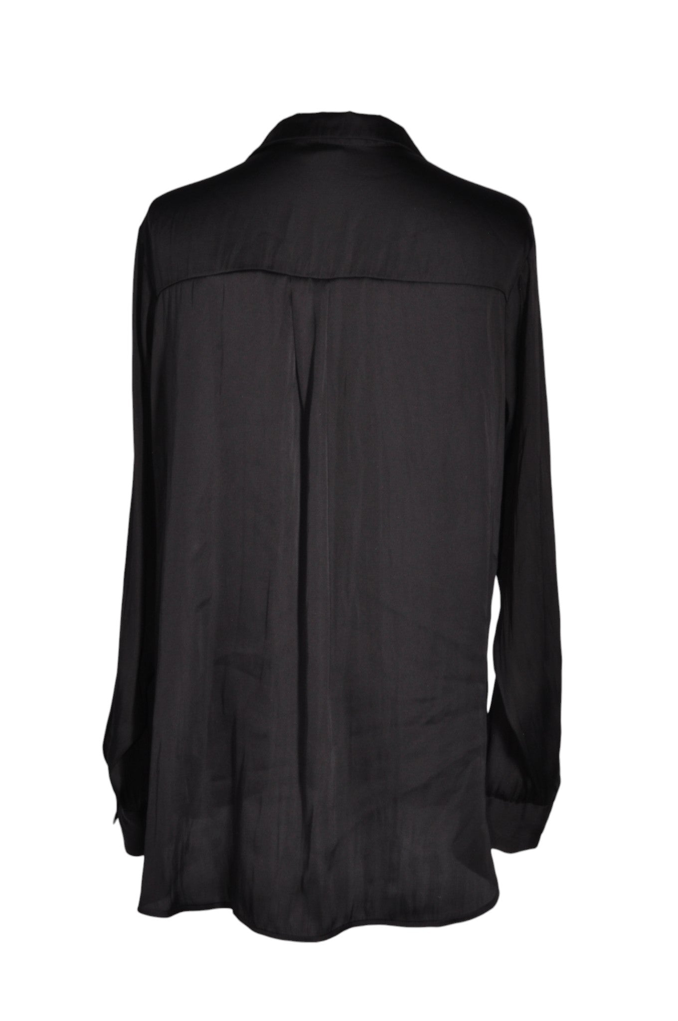 H&M Women Button Down Tops Regular fit in Black - Size 8 | 18.9 $ KOOP