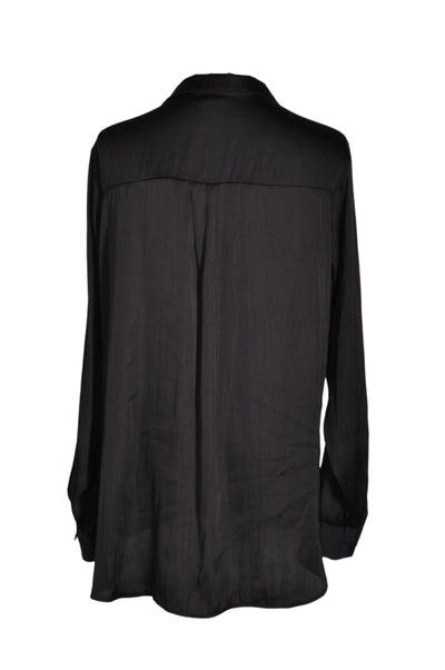 H&M Women Button Down Tops Regular fit in Black - Size 8 | 18.9 $ KOOP
