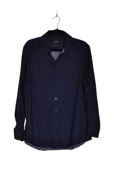 ESQUIRE Men Button Down Tops Regular fit in Blue - Size L | 13.25 $ KOOP