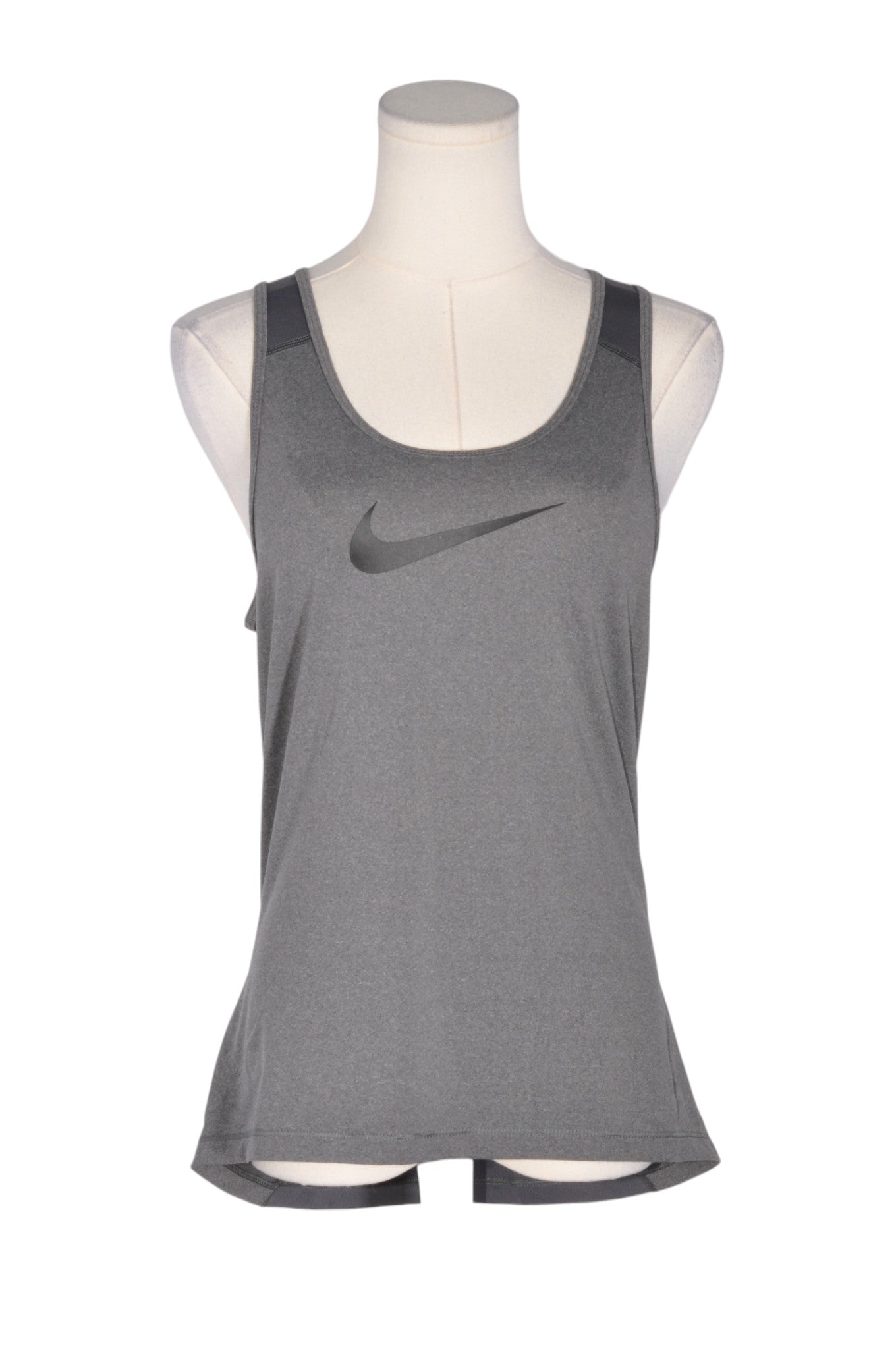 NIKE Women Activewear Tops Regular fit in Gray - Size M | 19.99 $ KOOP