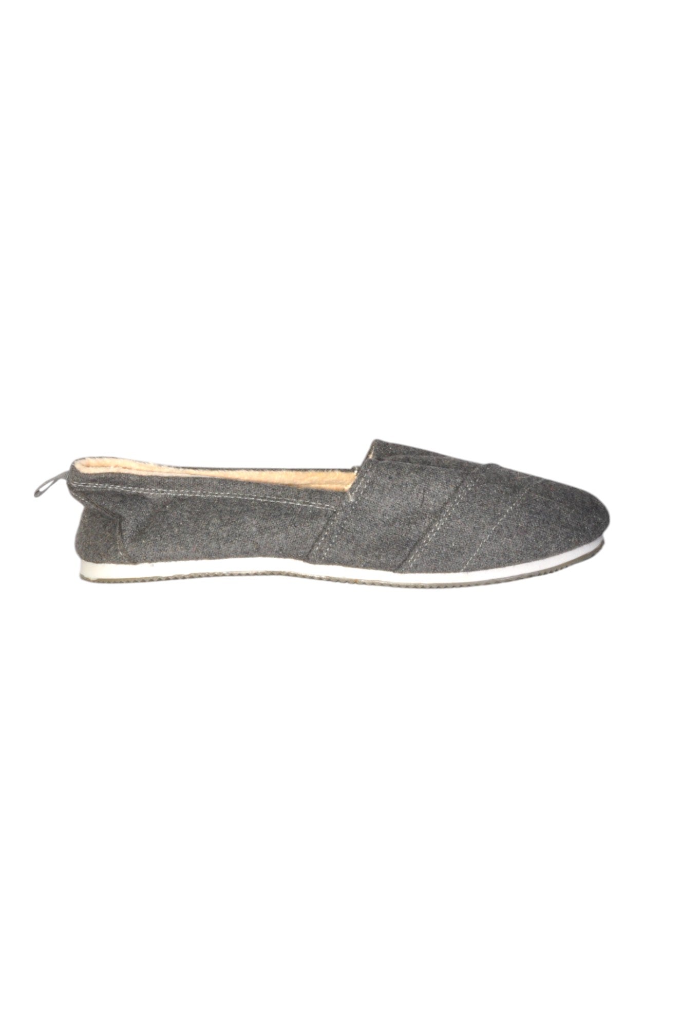 ARDENE Women Flat Shoes Regular fit in Gray - Size 10 | 12.29 $ KOOP