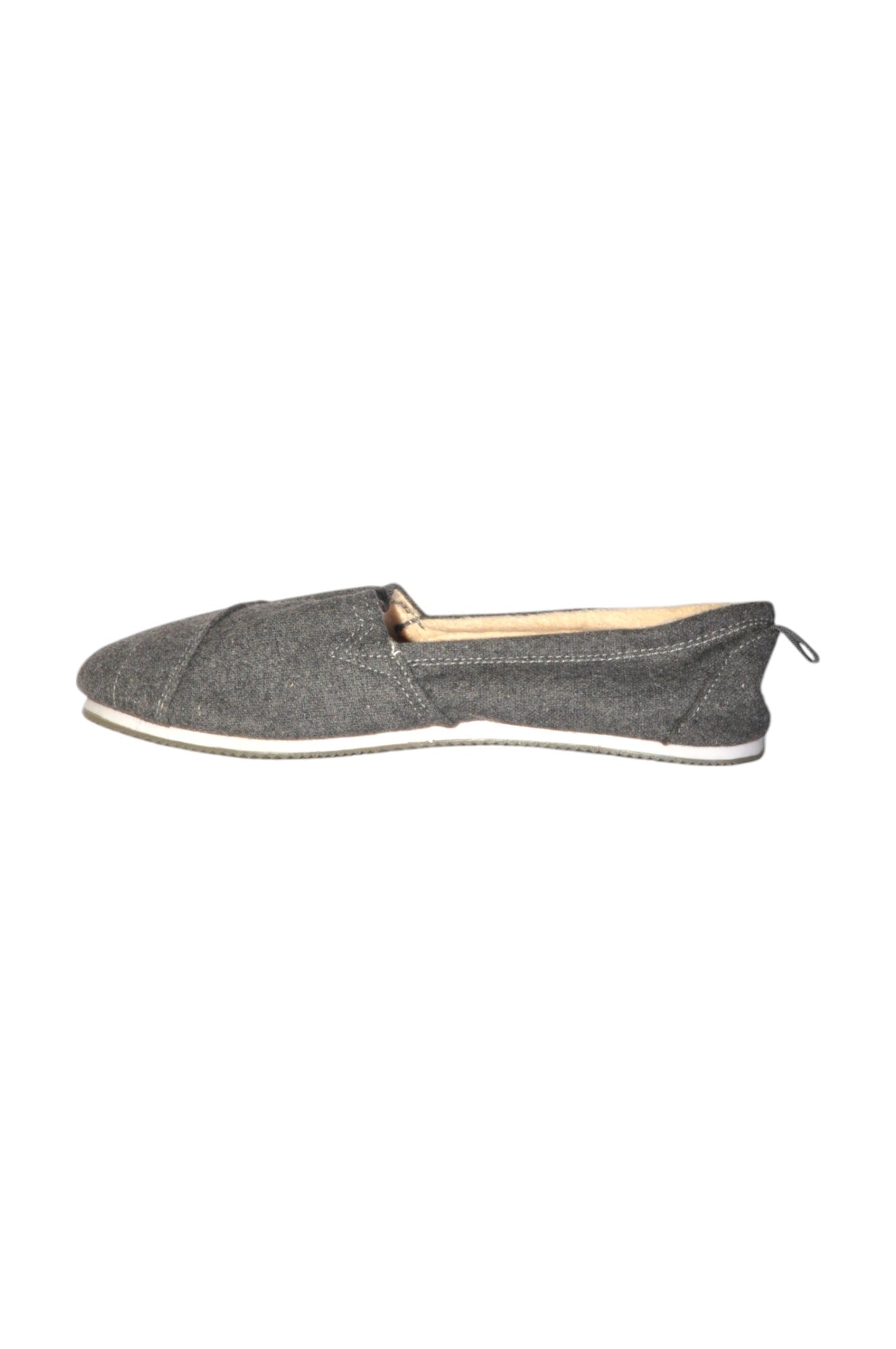 ARDENE Women Flat Shoes Regular fit in Gray - Size 10 | 12.29 $ KOOP