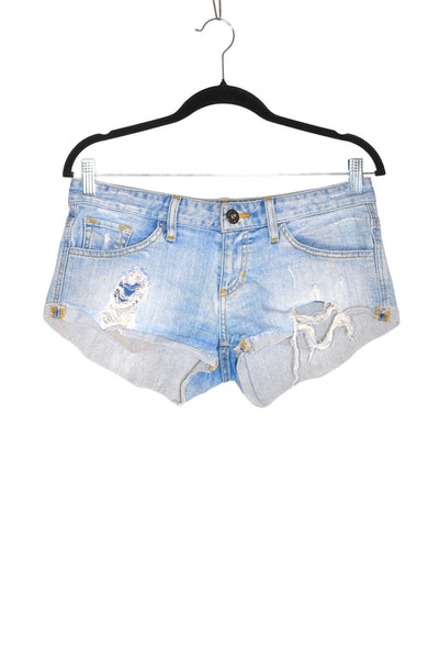 GUESS Women Denim Shorts Regular fit in Blue - Size 27 | 23.2 $ KOOP