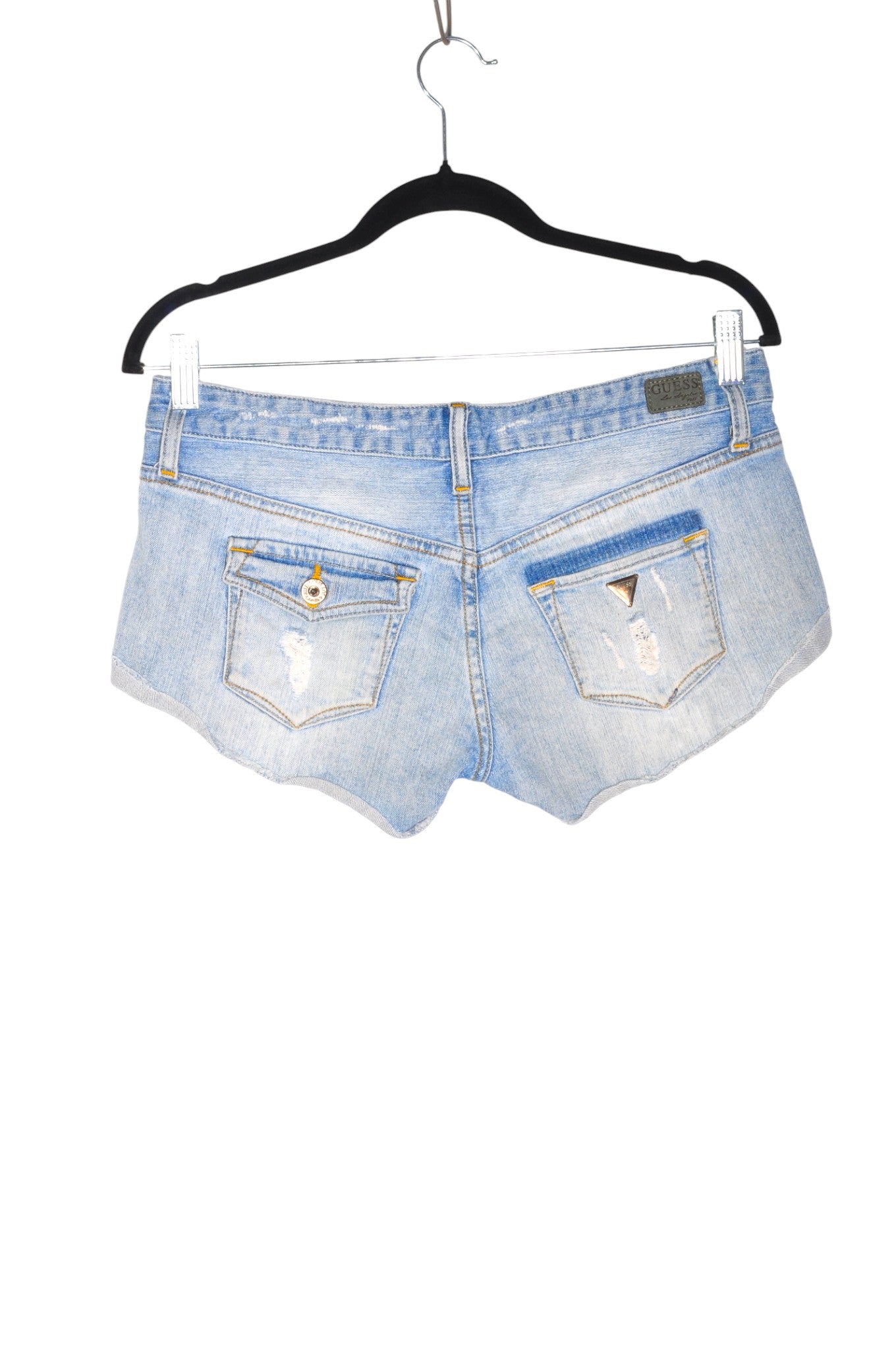 GUESS Women Denim Shorts Regular fit in Blue - Size 27 | 23.2 $ KOOP