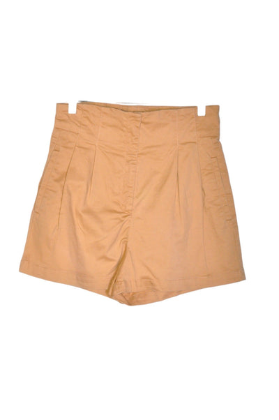 DYNAMITE Women Classic Shorts Regular fit in Brown - Size S | 12.39 $ KOOP