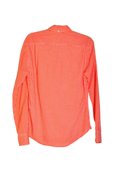 VINCE Men Button Down Tops Regular fit in Orange - Size S | 59.99 $ KOOP