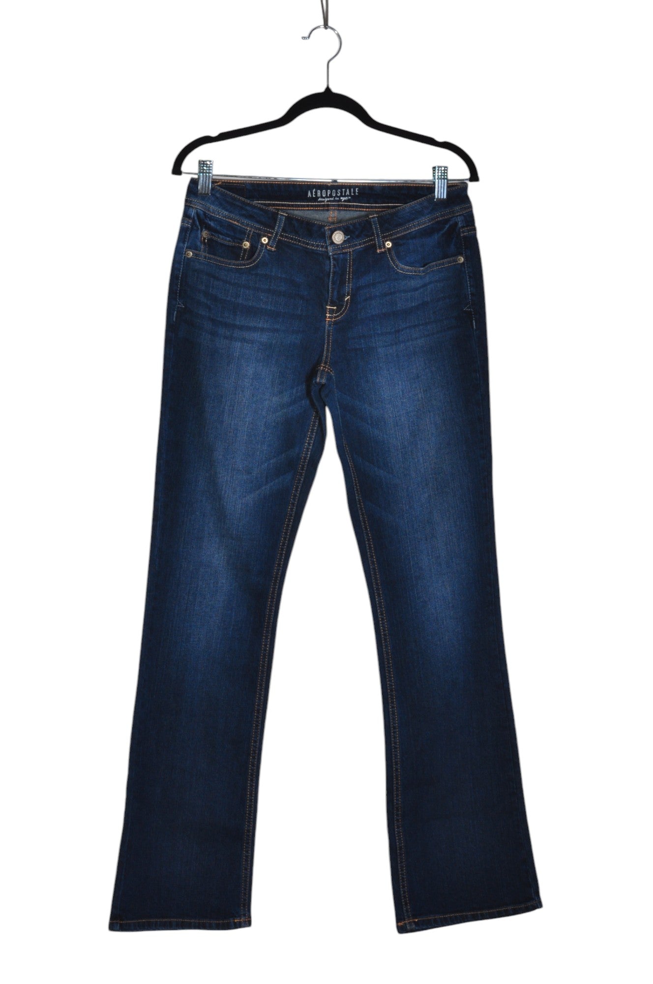 AEROPOSTALE Women Straight-Legged Jeans Regular fit in Blue - Size 6 | 14.49 $ KOOP