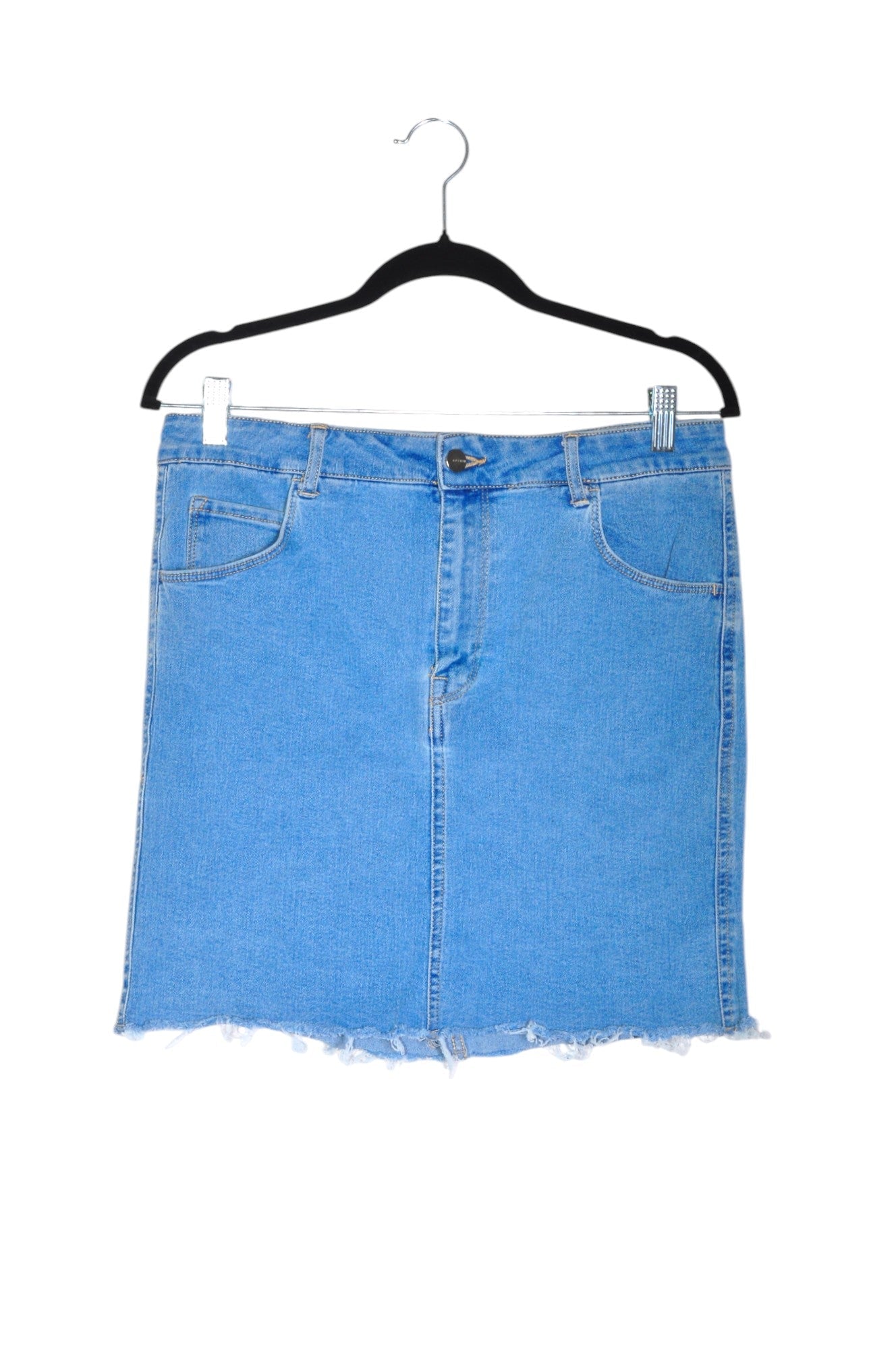 H&M Women Denim Skirts Regular fit in Blue - Size 10 | 12.29 $ KOOP