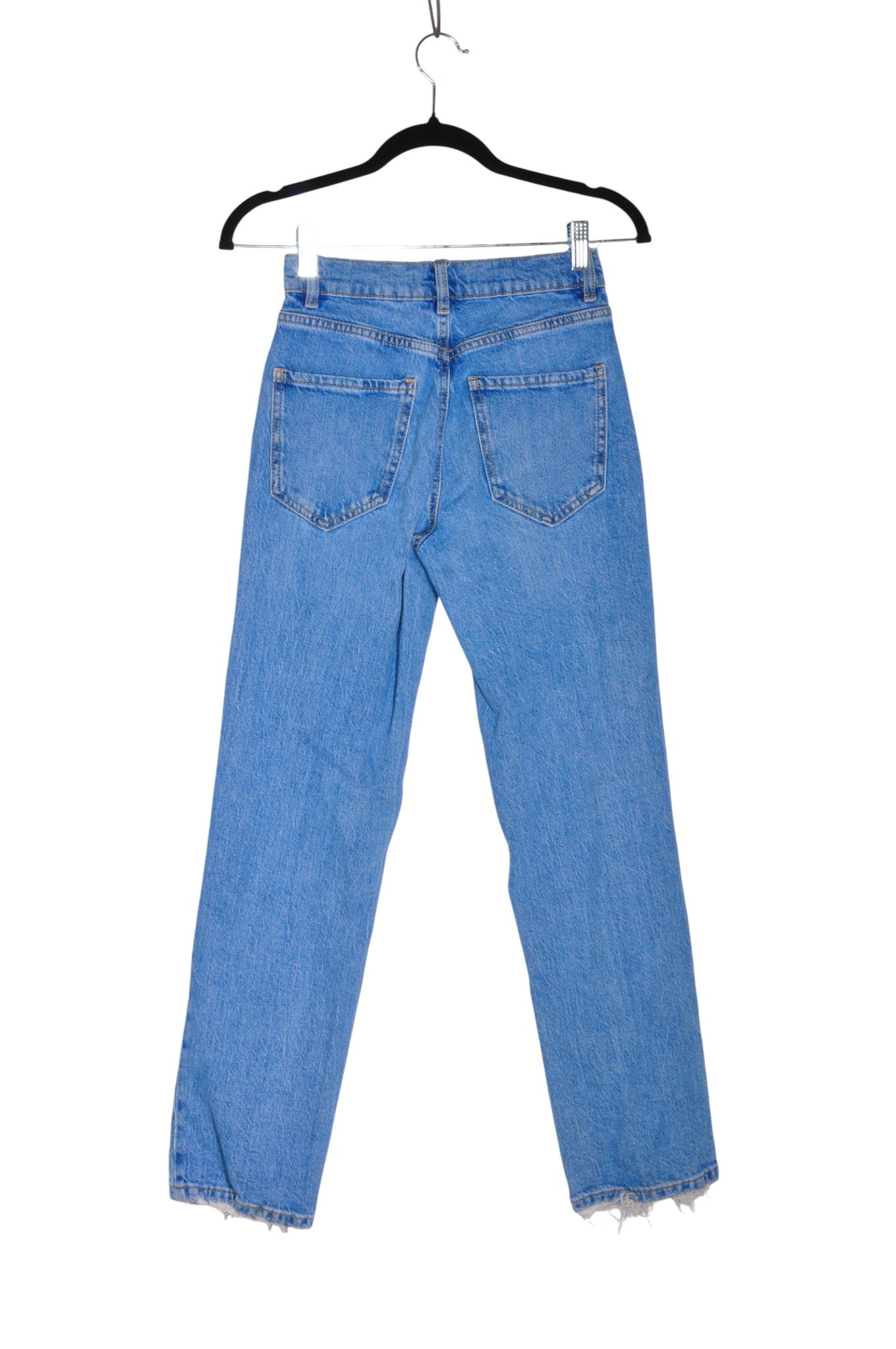 GARAGE Women Straight-Legged Jeans Regular fit in Blue - Size 0 | 22.3 $ KOOP