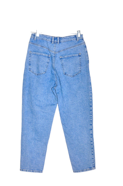 DYNAMITE Women Straight-Legged Jeans Regular fit in Blue - Size 28 | 17.25 $ KOOP