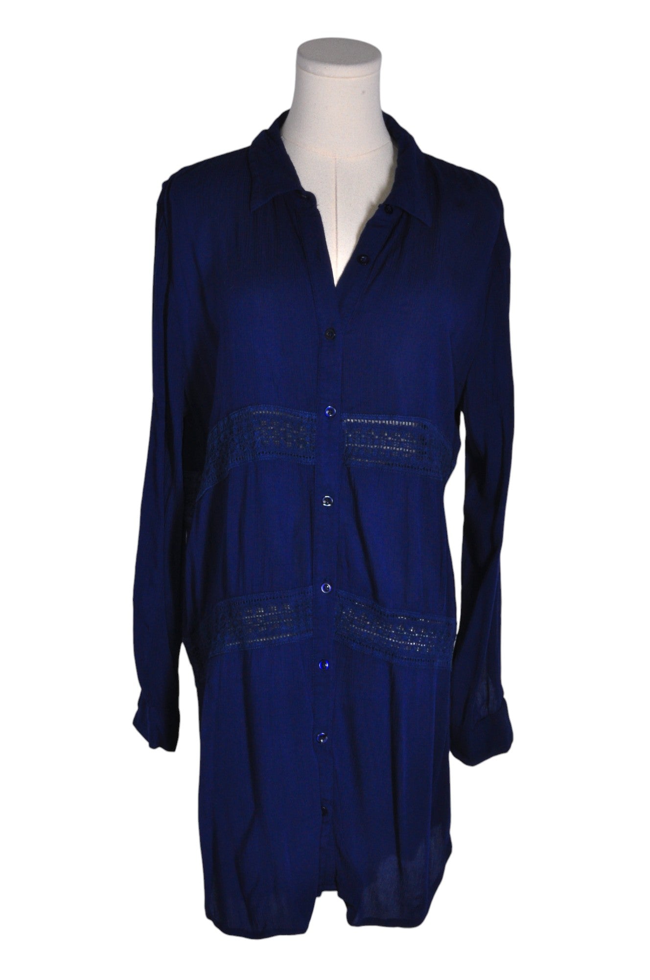 KOY Women Drop Waist Dresses Regular fit in Blue - Size L | 13.25 $ KOOP