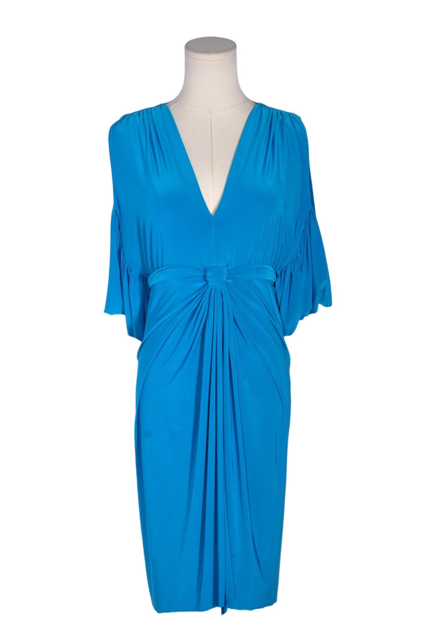 UNBRANDED Women Wrap Dresses Regular fit in Blue - Size M | 11.99 $ KOOP