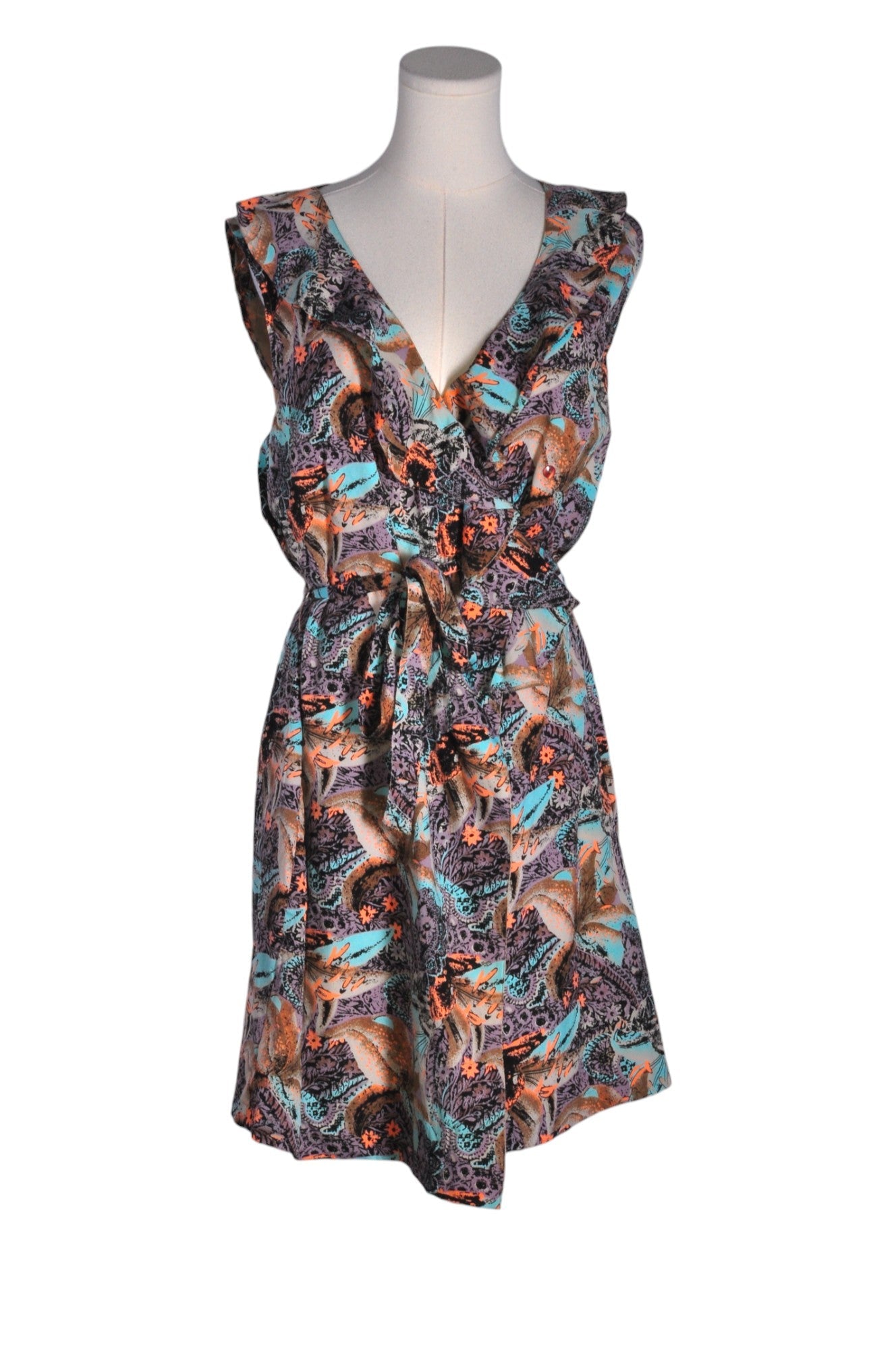 VERO MODA Women Wrap Dresses Regular fit in Brown - Size M | 21.3 $ KOOP