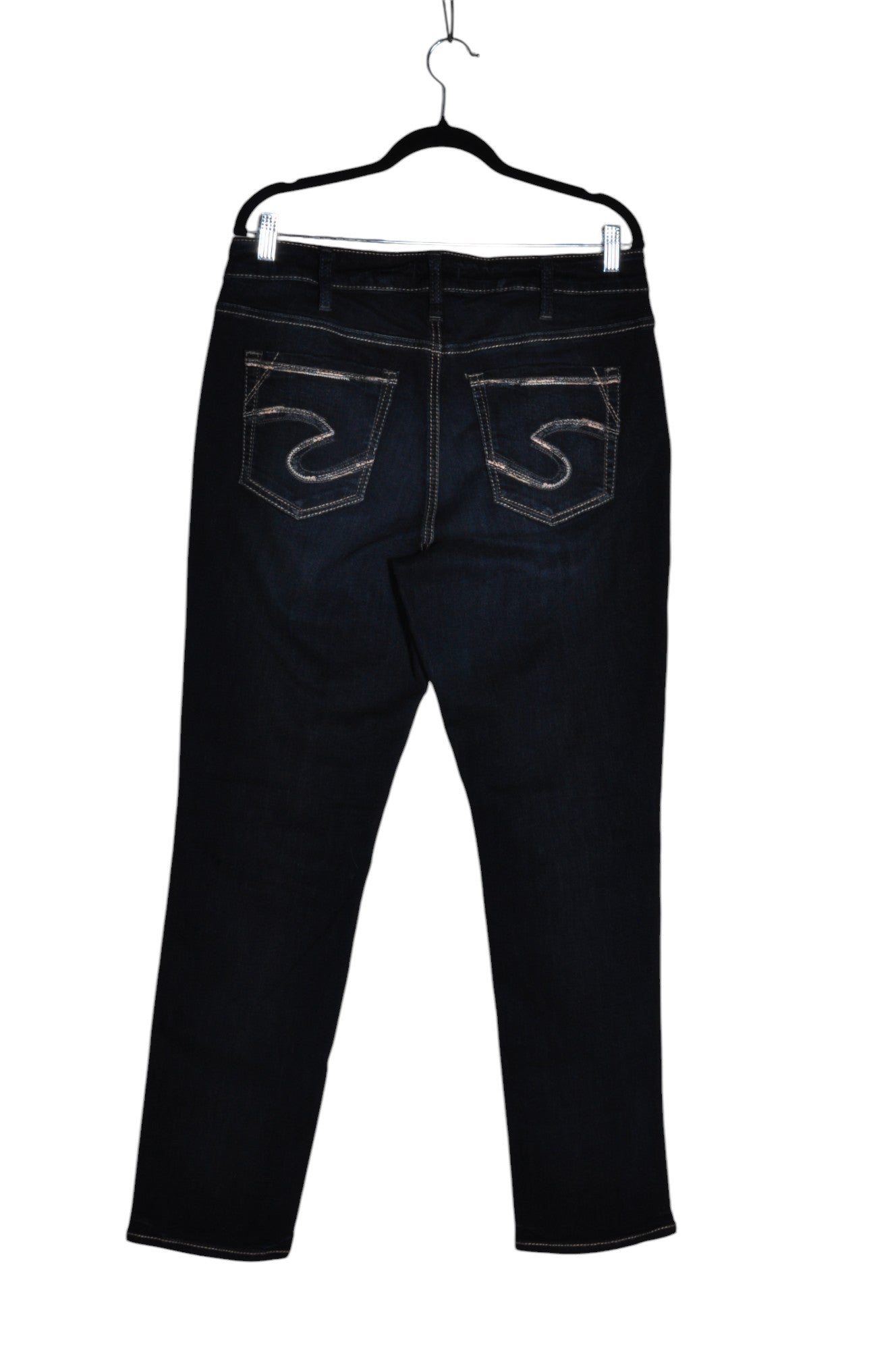 SILVER JEANS Women Straight-Legged Jeans Regular fit in Blue - Size 14 | 27.29 $ KOOP