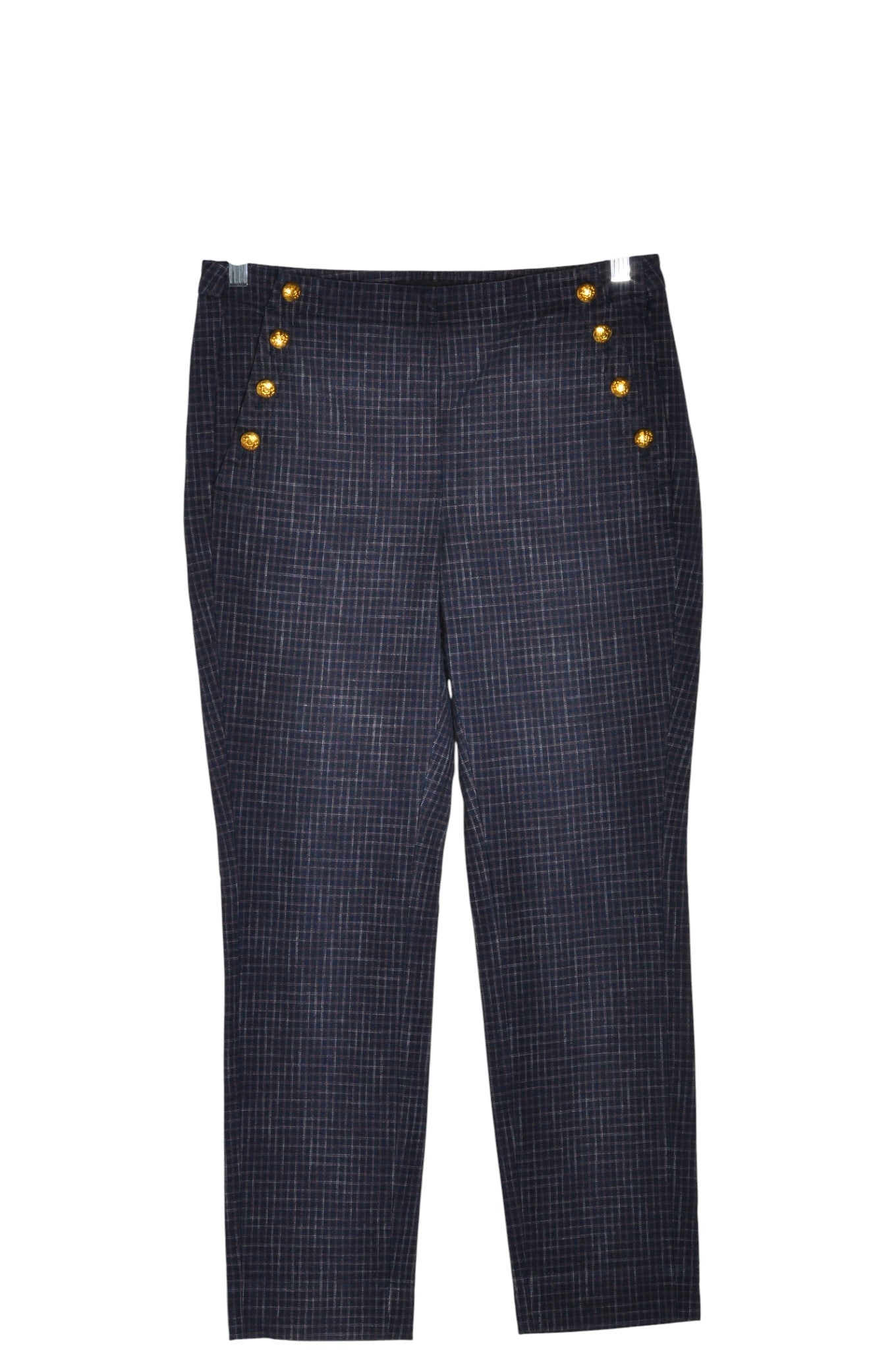 BANANA REPUBLIC Women Trousers Regular fit in Blue - Size 8 | 44.29 $ KOOP