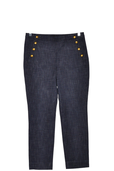 BANANA REPUBLIC Women Trousers Regular fit in Blue - Size 8 | 44.29 $ KOOP