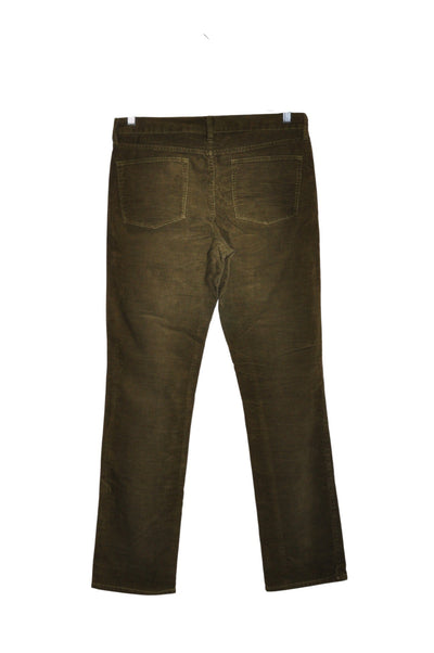 J. CREW Women Corduroy Pants Regular fit in Green - Size 29 | 32.29 $ KOOP