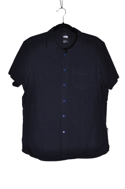 THE NORTH FACE Men Button Down Tops Regular fit in Blue - Size L | 23.2 $ KOOP