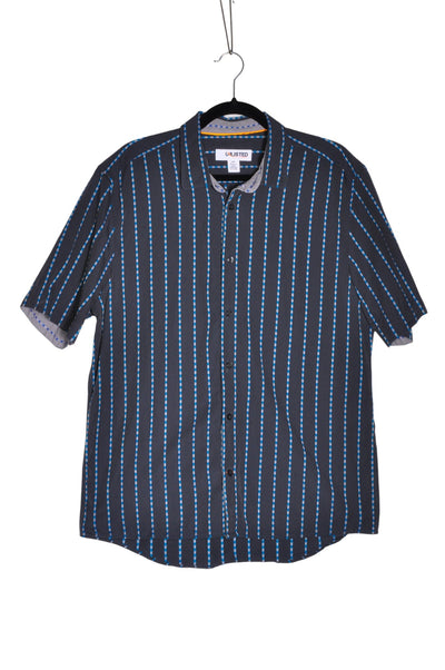 UNLISTED Men Button Down Tops Regular fit in Blue - Size L | 13.25 $ KOOP
