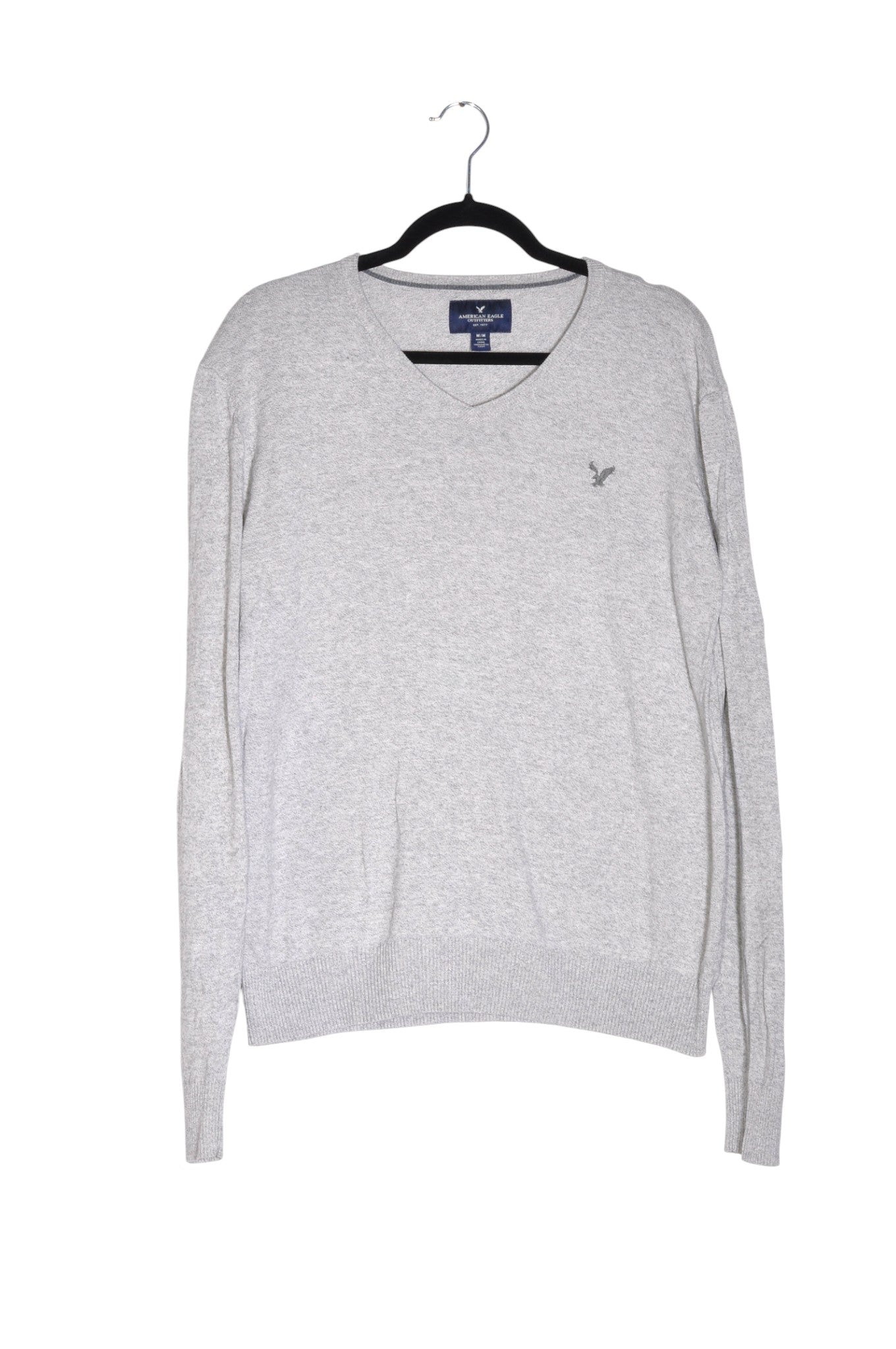 AMERICAN EAGLE Men Sweaters Regular fit in Gray - Size M | 18.99 $ KOOP