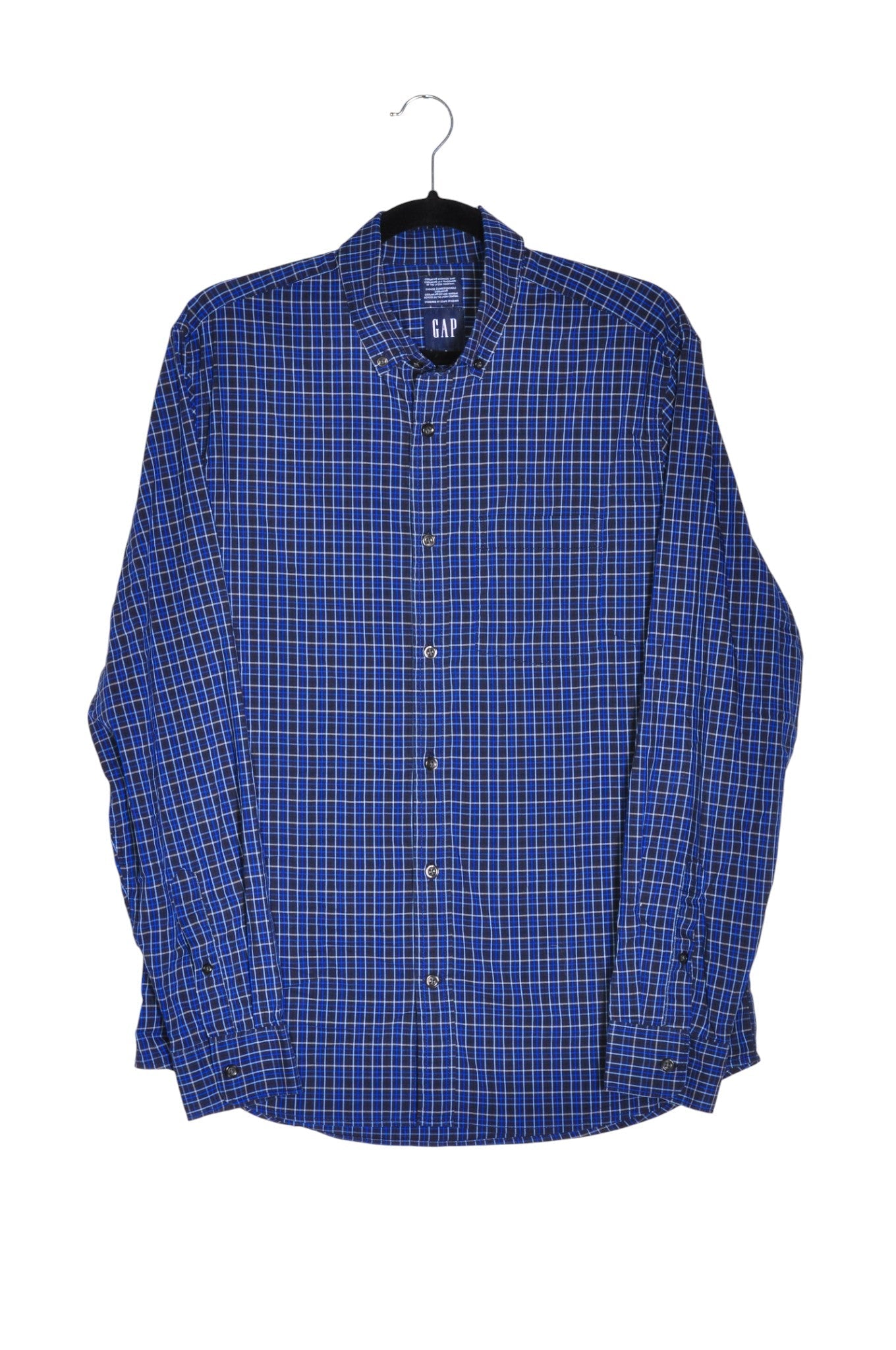GAP Men Button Down Tops Regular fit in Blue - Size M | 27.8 $ KOOP