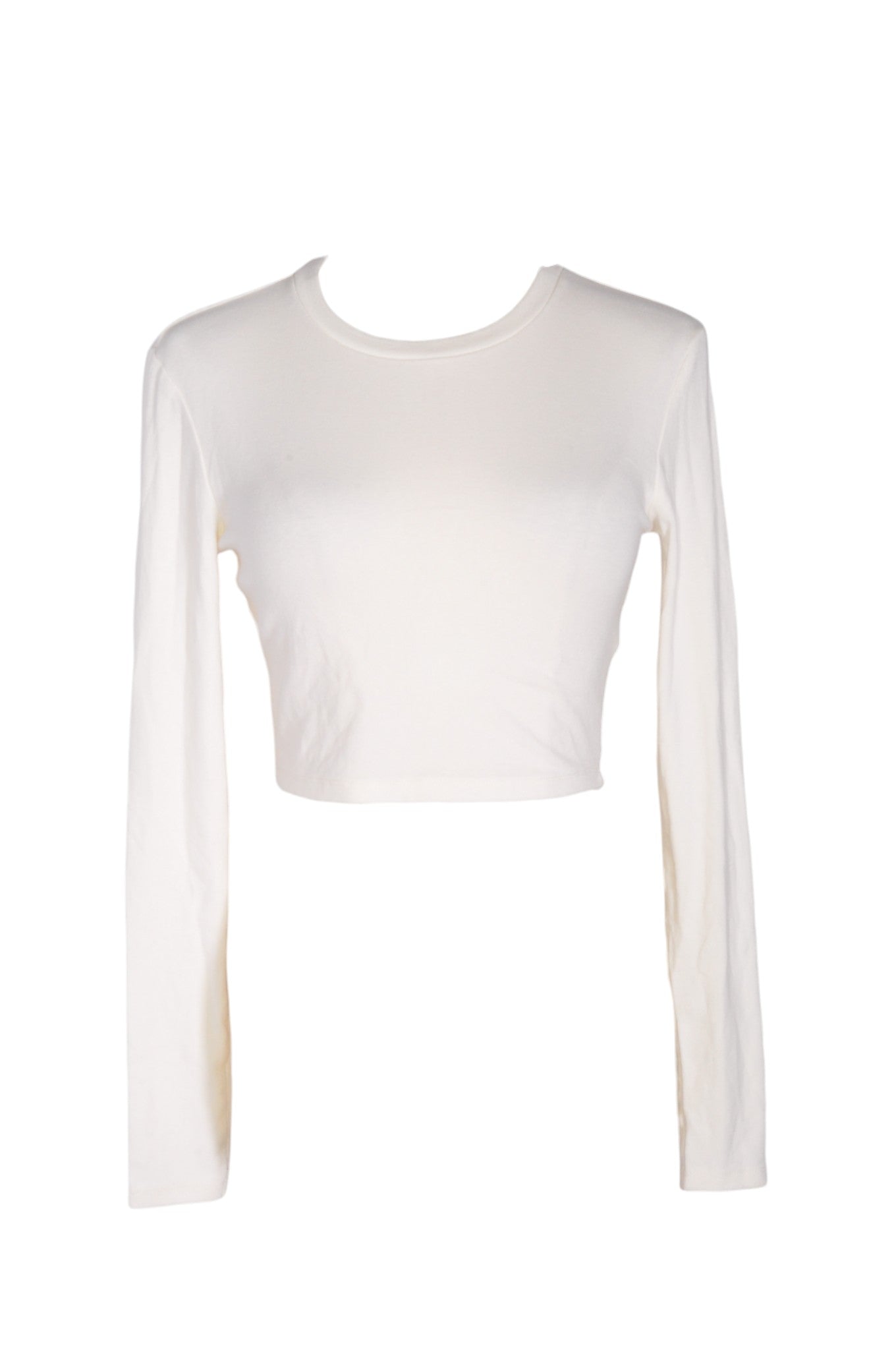 ZARA Women Crop Tops Regular fit in White - Size M | 24.33 $ KOOP
