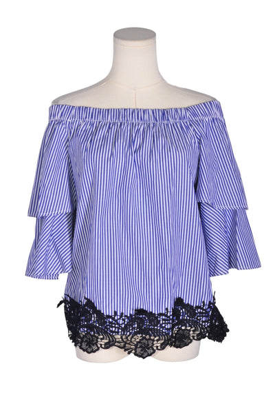 ZARA Women Blouses Regular fit in Blue - Size L | 24.33 $ KOOP