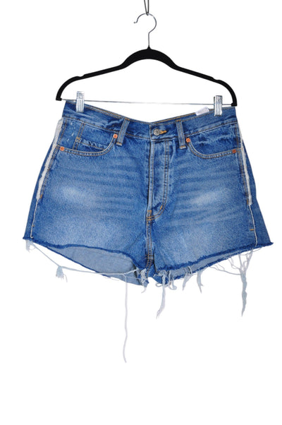 OLD NAVY Women Denim Shorts Regular fit in Blue - Size 12 | 11.32 $ KOOP