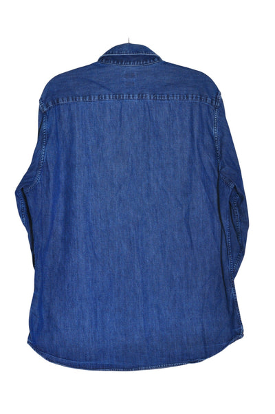 UNIQLO Men Denim Tops Regular fit in Blue - Size XL | 9.99 $ KOOP