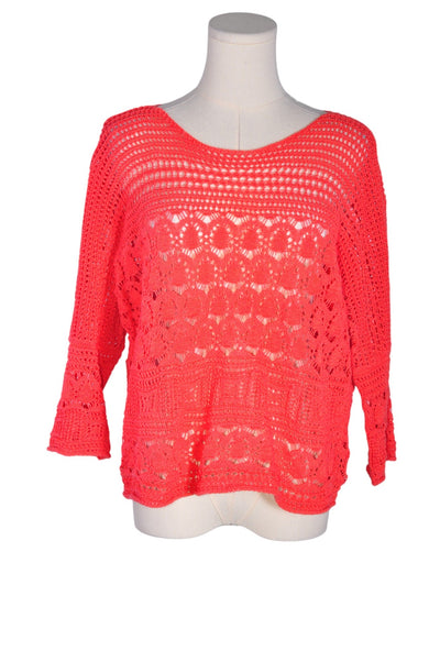 NIC + ZOE Women Knit Tops Regular fit in Red - Size M | 44.29 $ KOOP