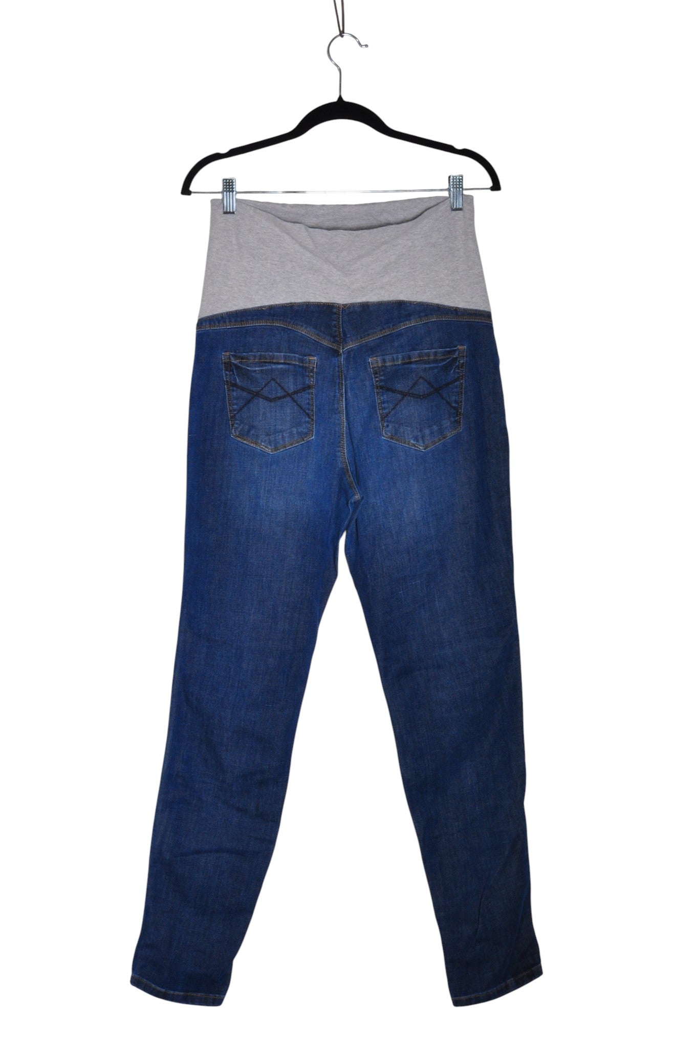 THYME MATERNITY Women Straight-Legged Jeans Regular fit in Blue - Size M | 29.99 $ KOOP