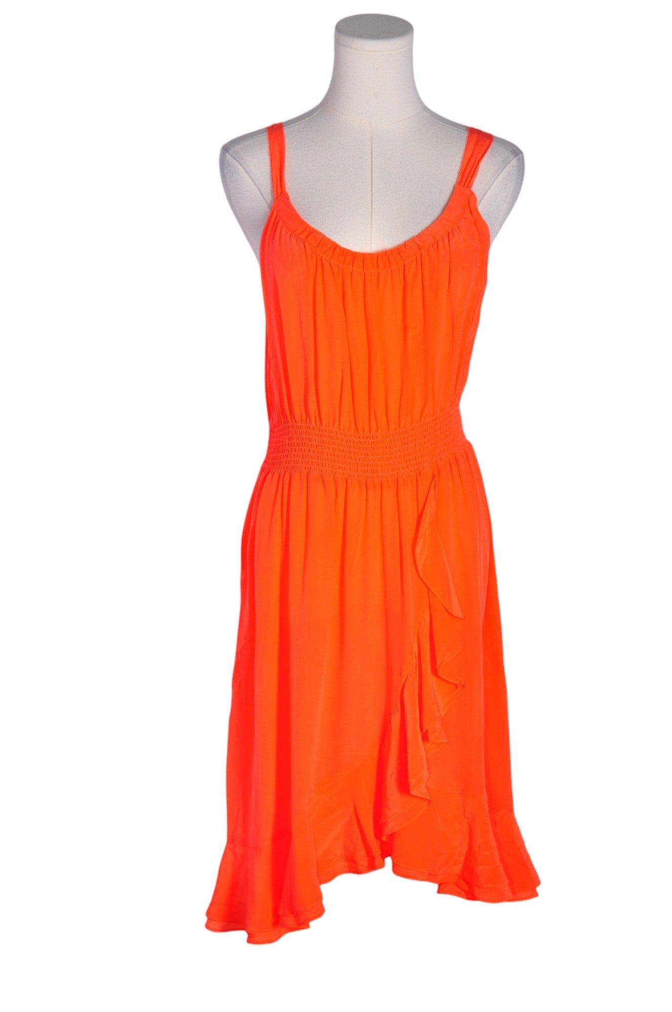 REBECCA TAYLOR Women High Low Dresses Regular fit in Orange - Size 8 | 109.99 $ KOOP