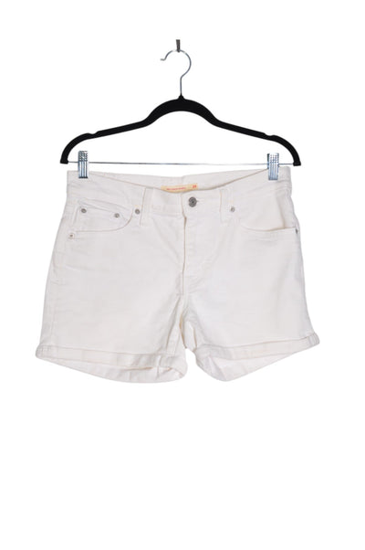 LEVI'S Women Denim Shorts Regular fit in White - Size 29 | 24 $ KOOP