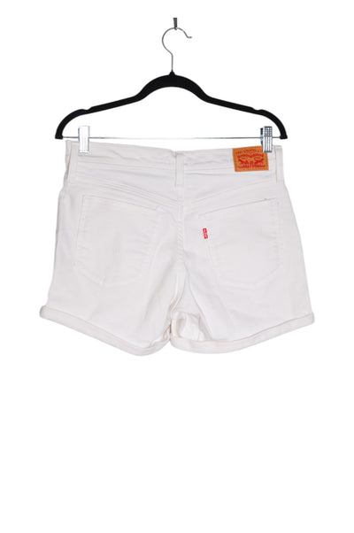 LEVI'S Women Denim Shorts Regular fit in White - Size 29 | 24 $ KOOP