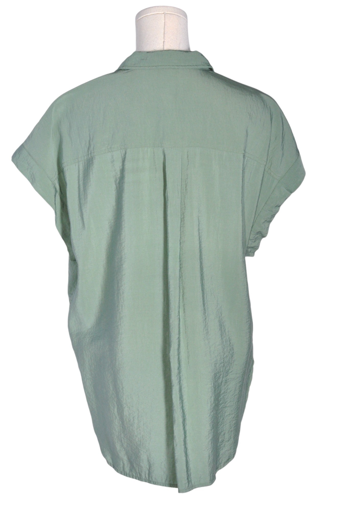 GAP Women Button Down Tops Regular fit in Green - Size L | 24.29 $ KOOP